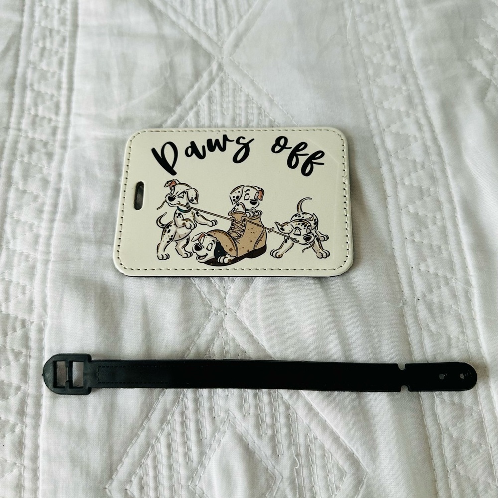 101 Dalmatians luggage tag